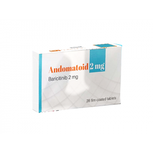 ANDOMATOID 2 MG ( BARICITINIB ) 28 FILM-COATED TABLETS